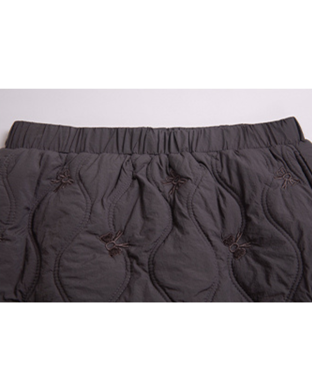 Quilted Long Skirt