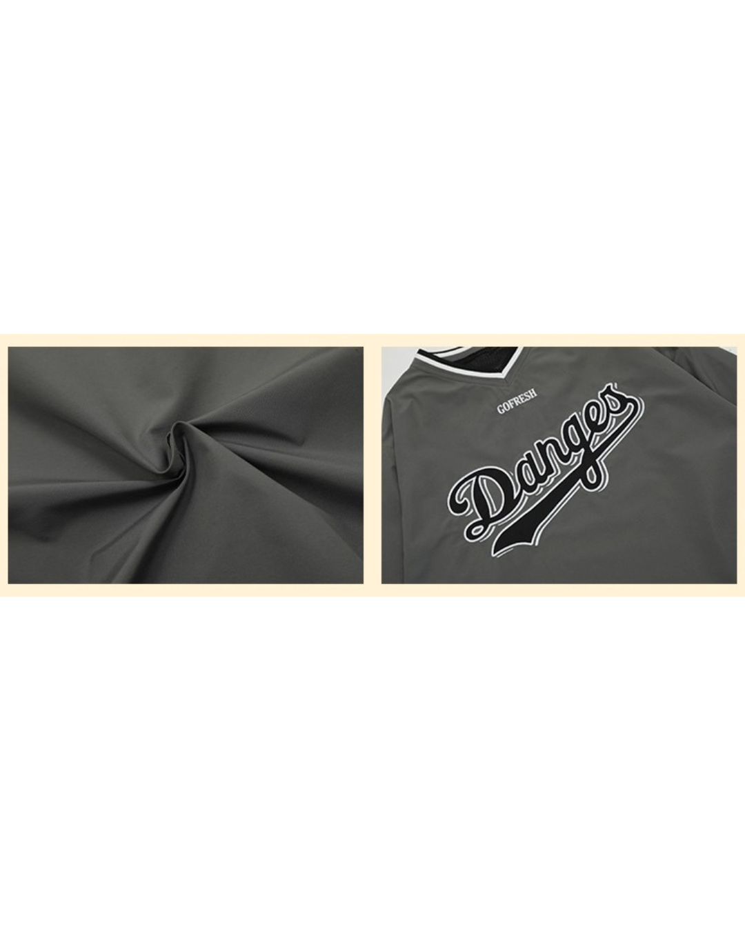 Retro Baseball Pullover