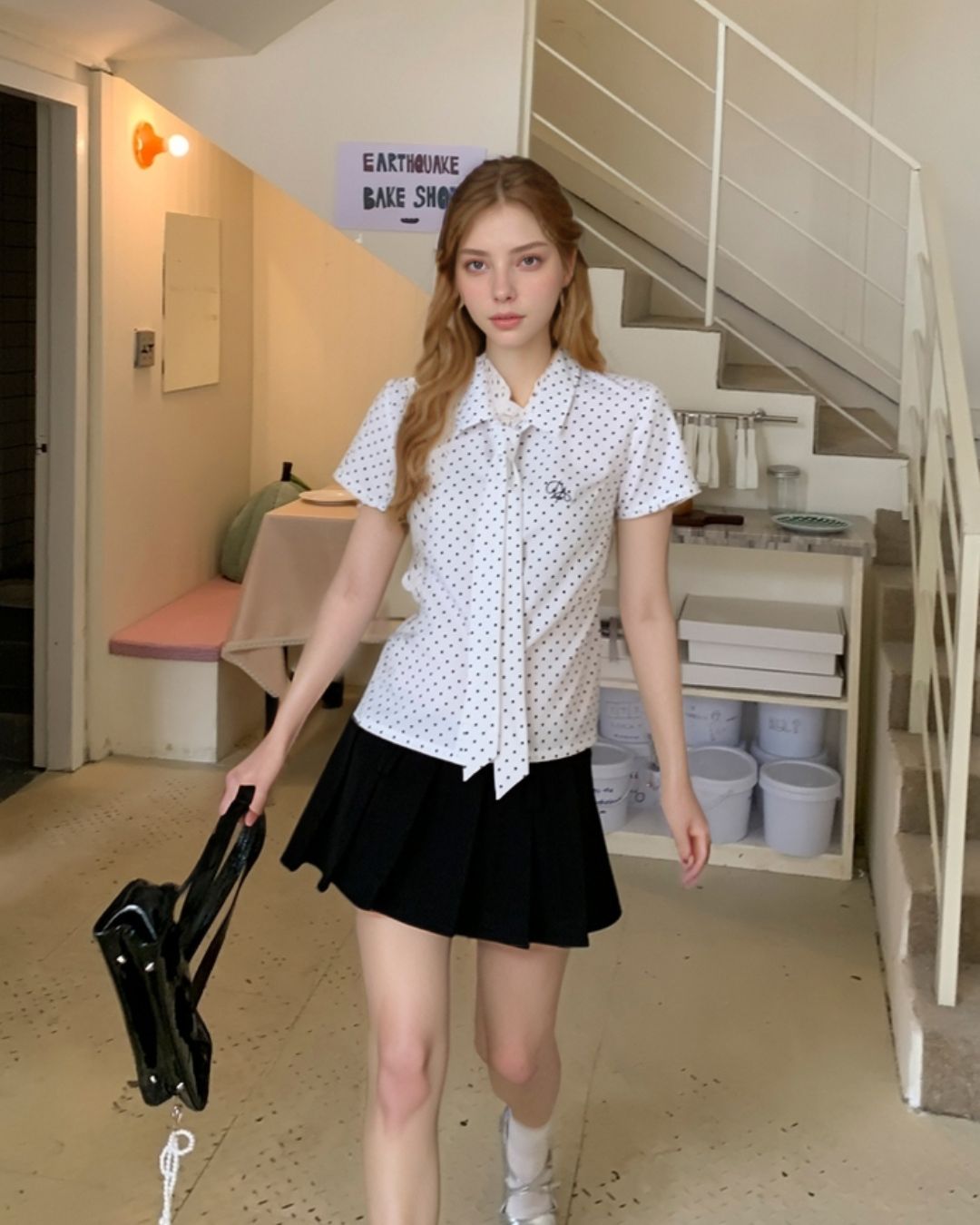 Dot Tight Shirt