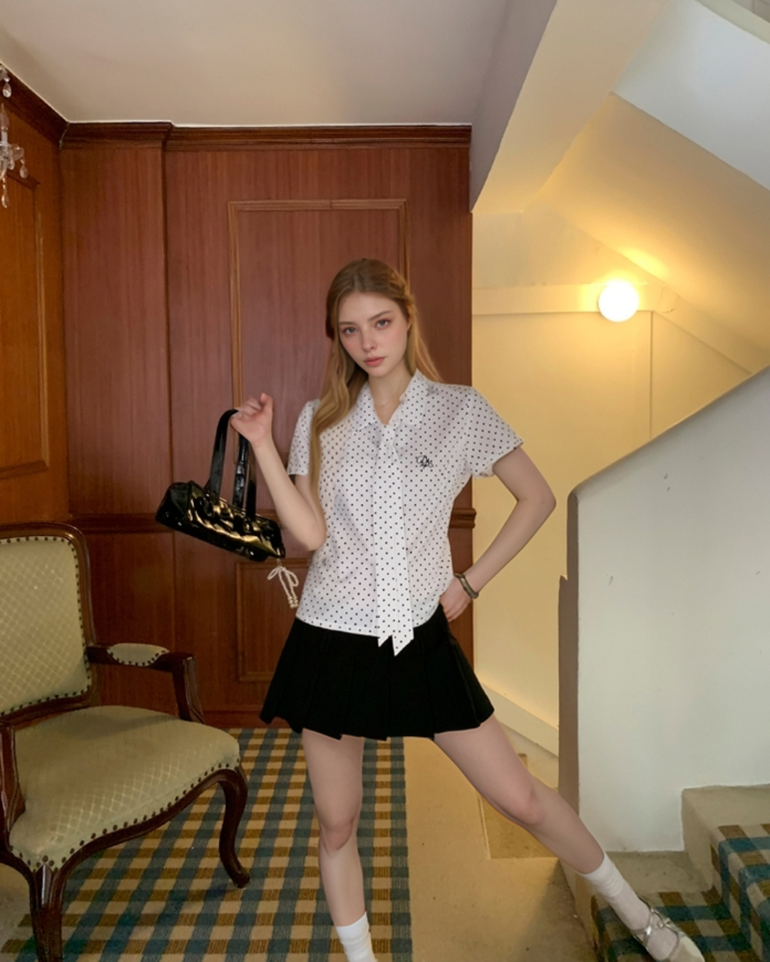 Dot Tight Shirt