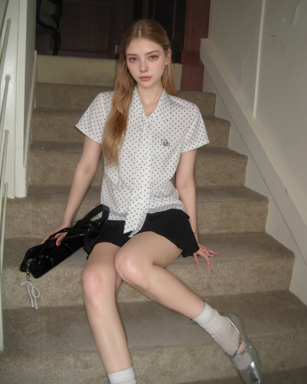 Dot Tight Shirt